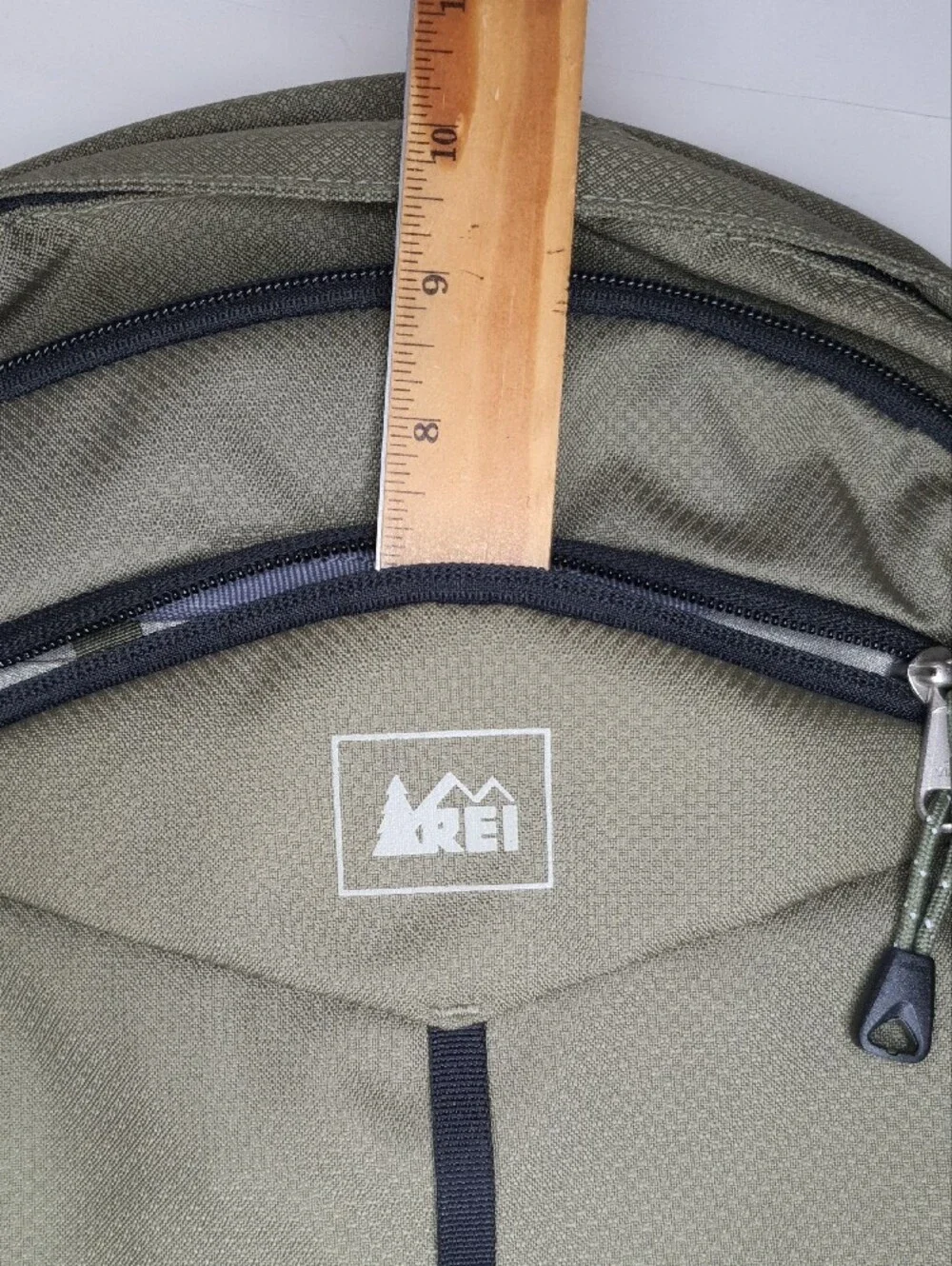 REI Olive Green and Black Men's Hiking Backpack